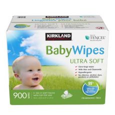 Kirkland Signature Ultra Soft Tencel Baby Wipes