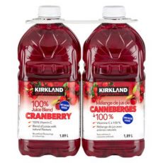 Kirkland Signature 100% Cranberry Juice Blend