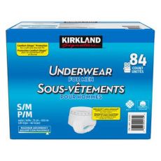 Kirkland Signature Small to Medium Disposable Underwear for Men