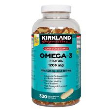 Kirkland Signature Super Concentrate Omega-3 Fish Oil Softgels