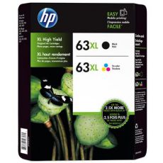 HP 63XL Black & Tri Colour Ink Cartridge
