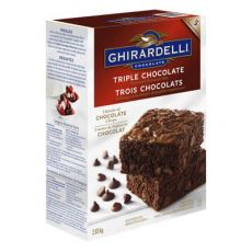 Ghirardelli Chocolate Premium Triple Chocolate Brownie Mix