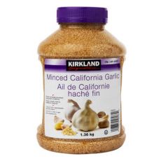 Kirkland Signature Minced California Garlic