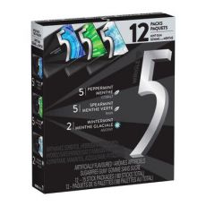 Wrigley 5 Sugar-Free Chewing Gum Variety Pack