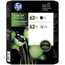 HP 62 XL Black & Tri Colour Ink Cartridges