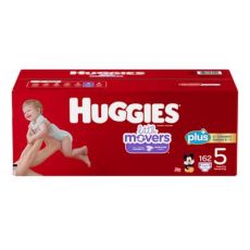 Huggies Size 5 Little Mover Plus Diapers