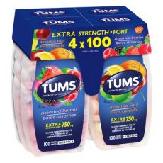 Tums 750mg Calcium Carbonate Tablets Variety Pack