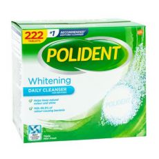 Polident Whitening Daily Cleanser Tablets for Dentures