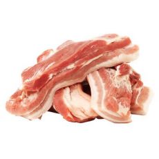 Sliced Skinless Pork Belly (Avg. 2.4548kg)