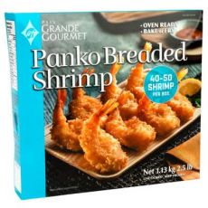 Grande Gourmet Frozen Panko Breaded Shrimp