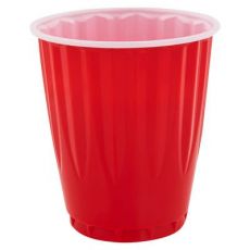 Kirkland Signature 18-Ounce The Big Red Cup Heavyweight Plastic Cold Cups