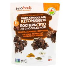 InnoFoods Organic Dark Chocolate Keto Nuggets