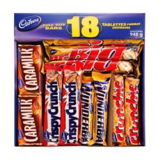 Cadbury Chocolate Bars Variety Pack