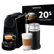 Nespresso by De'Longhi Essenza Mini Coffee Machine With Aeroccino