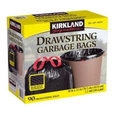 Kirkland Signature Drawstring Garbage Bags