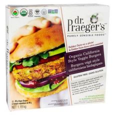 Dr. Praeger's Frozen Organic California Veggie Burgers