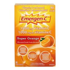 Emergen-C 1000mg Super Orange Vitamin C Immune Support Supplement