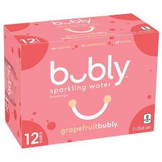 Bubly-Grapefruit 12 Pack
