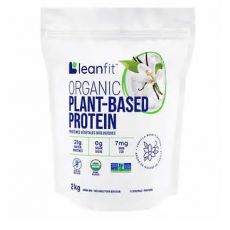 LEANFIT Organic Plant Protein, Vanilla Bean Flavour 2 KG