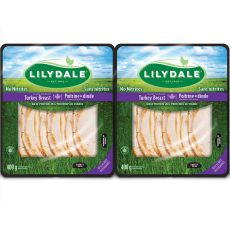 Lilydale Sliced Turkey Breast (2 packs)