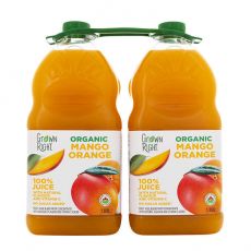 Grown Right Organic Mango Orange Juice (2 × 1.89 L)