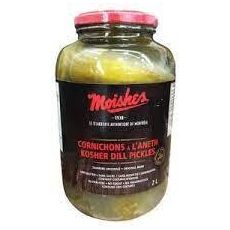 Moishes Dill Pickles 2L
