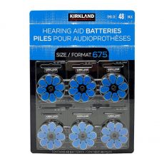 Hearing Aid Batteries Size 675