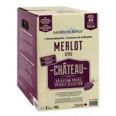 Argentia Ridge Chateau Private Selection Merlot Wine Kit