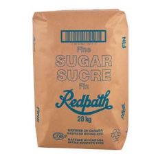 Redpath Fine Granulated Sugar 20 kg