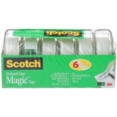 Scotch Magic Tape 6PK