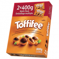 Toffifee Candy, 2 × 400 g
