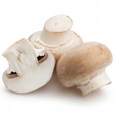 White mushrooms 5lb Box
